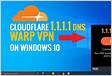 DNS público .1 da Cloudflare ganhará VPN gratuit